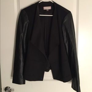 CALVIN KLEIN PONTE BLAZER
